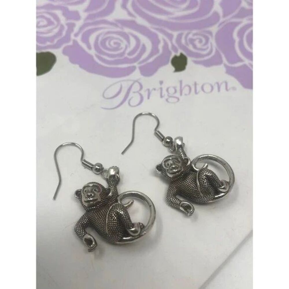 Brighton monkeying around custom earrings